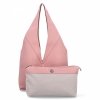 GENȚĂ DE DAMĂ shopper bag Herisson roz de pudră 1901F731